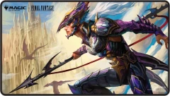 Ultra Pro — Final Fantasy Stitched Playmat — Kain, Traitorous Dragoon Black